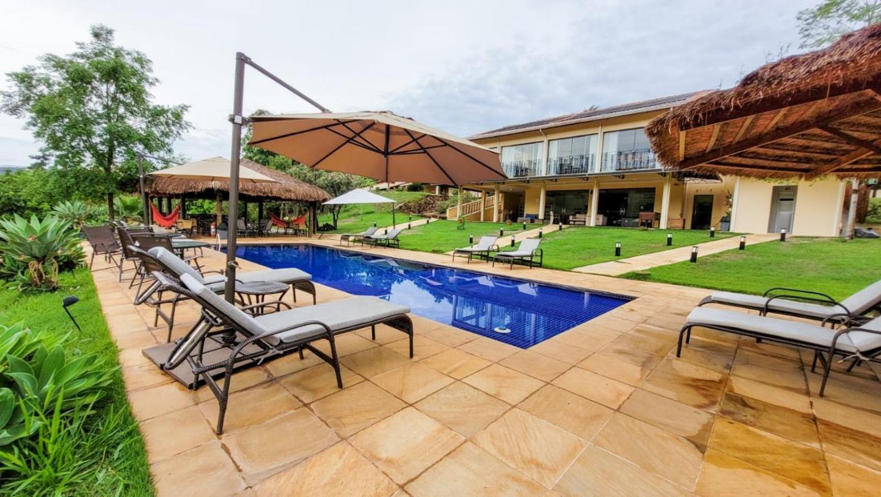 Pousada Fazenda Peroba Rosa Pedregulho Extérieur photo